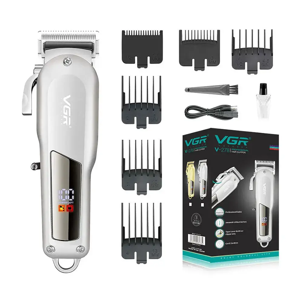 ماشین اصلاح موی سر و صورت وی جی ار مدل V-278