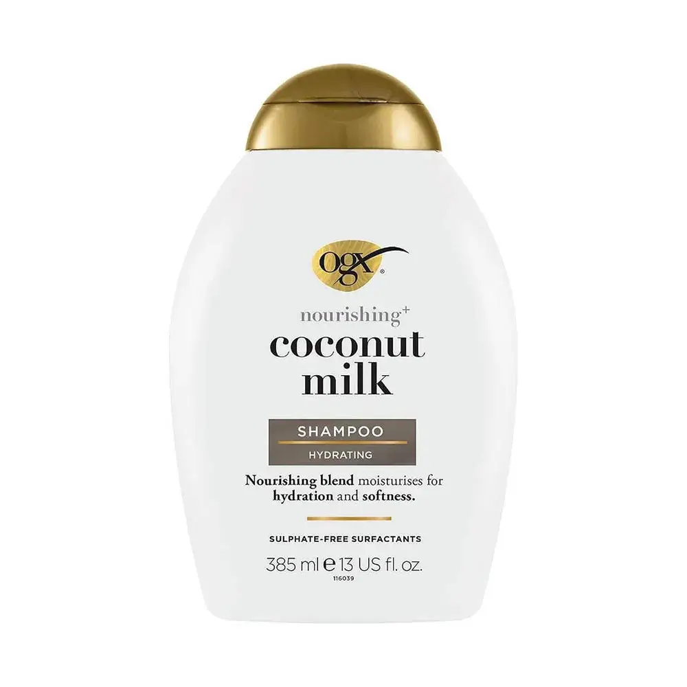 شامپو آبرسان و ترمیم کننده او جی ایکس مدل Coconut Milk