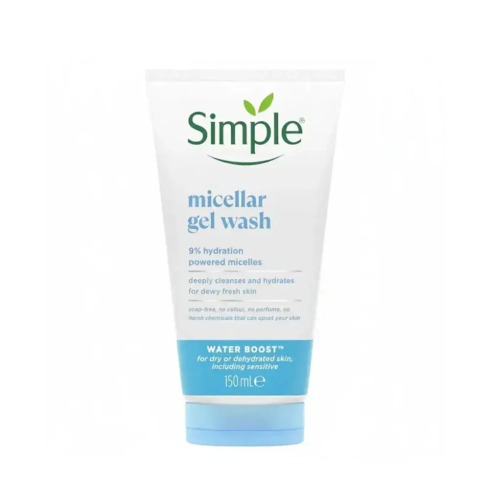 ژل شست‌وشوی صورت سیمپل Water Boost Micellar Gel Facial Wash